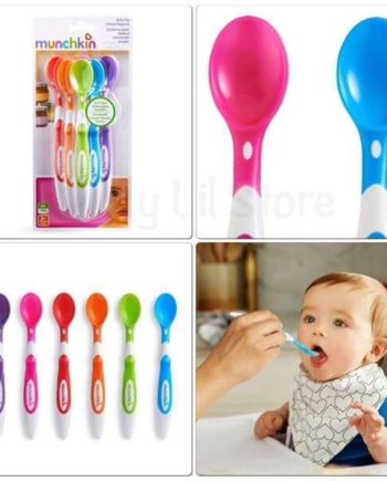 Munchkin Soft-Tip Infant Spoons – 6 Pack