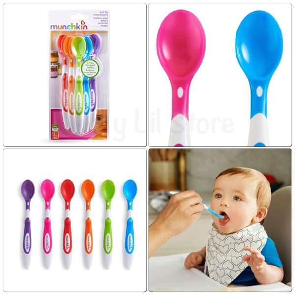 Munchkin Soft-Tip Infant Spoons – 6 Pack – My lil Store Kenya