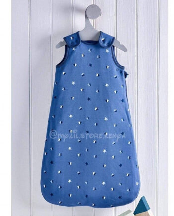 Next Blue Mini Stars 2.5 Tog Sleep Bag 6-12mths 65-80cm