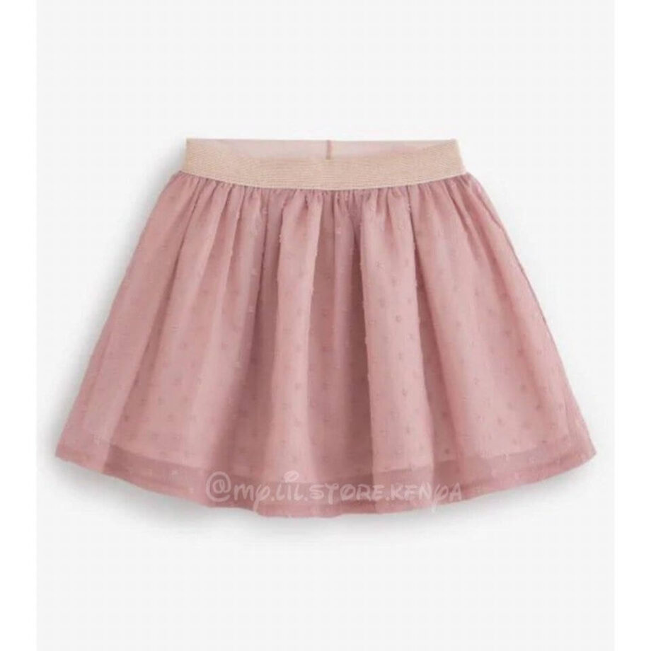 Next Outlet Pink Dobby Skirt -Shop-At- MylilstoreKenya - www.mylilstorekenya.com -Photo Credit: Next UK