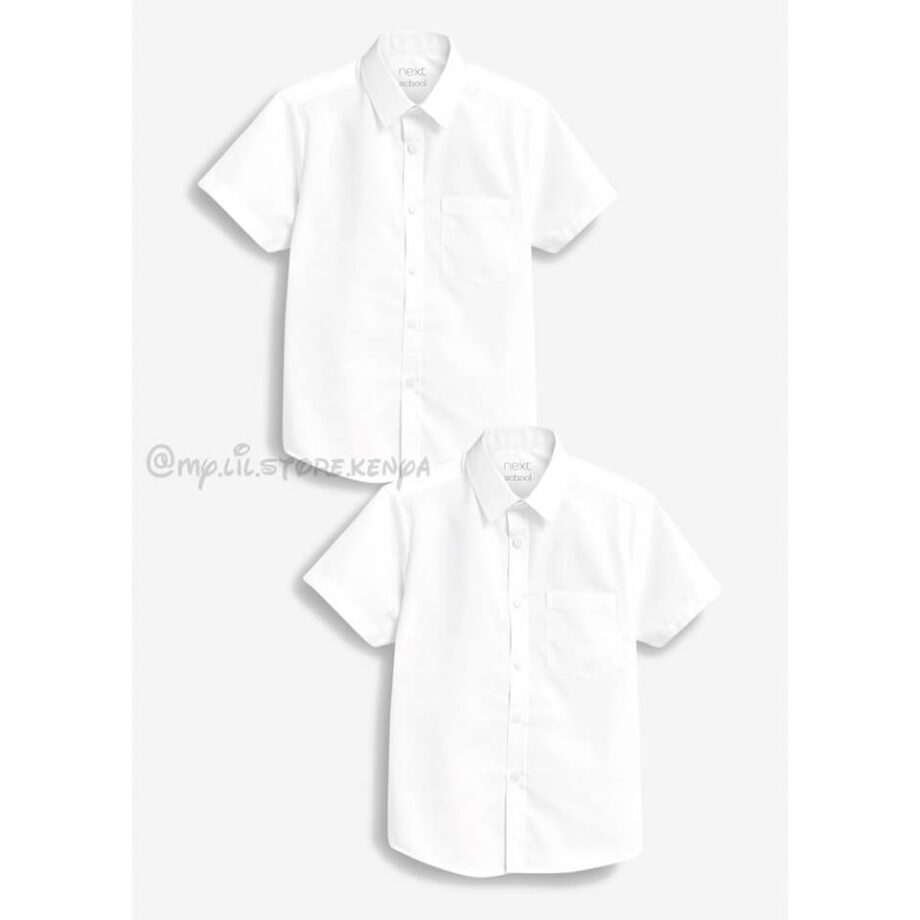 Next School White 2 Pack Short Sleeve Girls Shirts 6YRS -Shop-At- MylilstoreKenya - www.mylilstorekenya.com -Photo Credit: Next UK