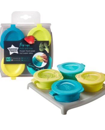 Tommee Tippee Explora Pop Up Freezer Pots & Tray 4 pack